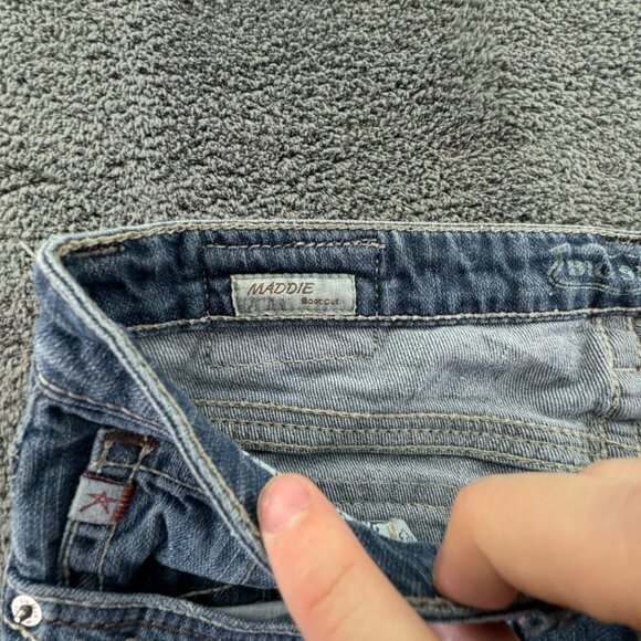 Big Star Jeans Maddie Bootcut Women 27L Denim Blue Adult Cotton Stretch Urban - Picture 9 of 16